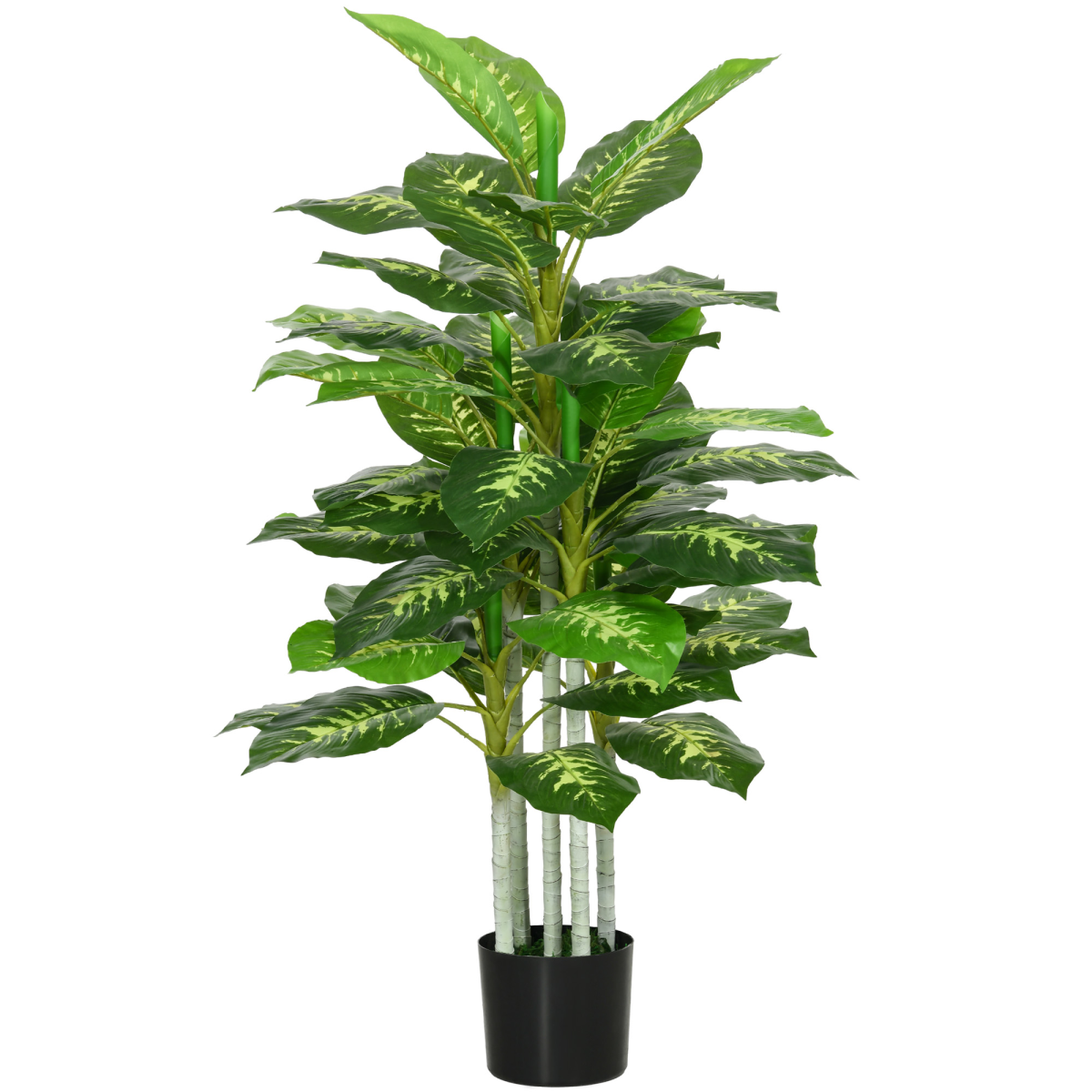 HOMCOM Artificial Evergreen Tree in Pot