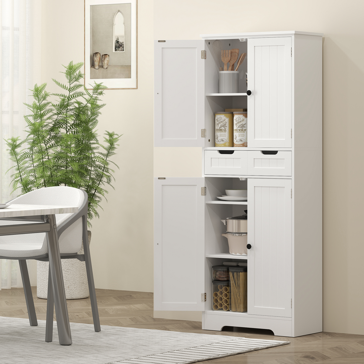 Bathroom Storage Cabinet White