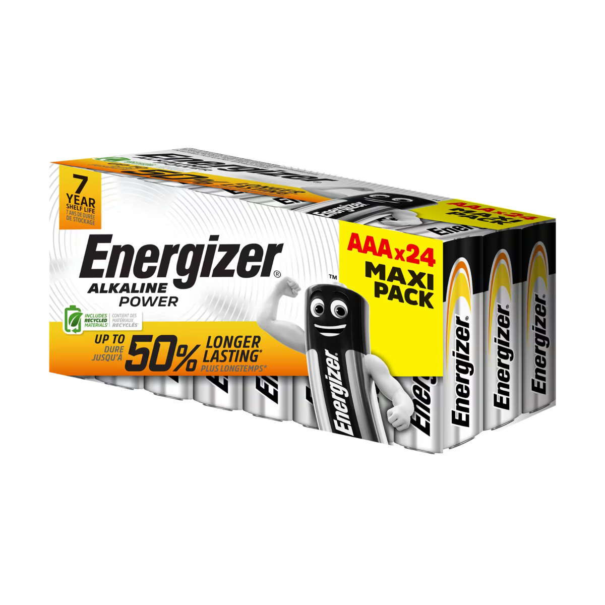 Energizer Alkaline AAA Batteries 8 Pack