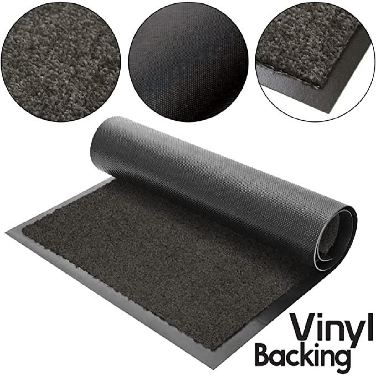 ARRAN 50 x 80 Anthracite Barrier Mat