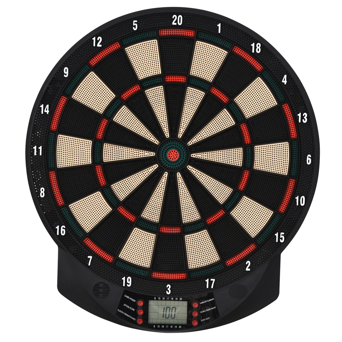 Electronic Dartboard with 26 Games, 185 Variations, 6 Darts