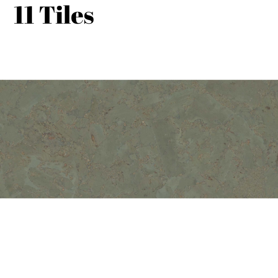 Avocado Decorative Cork Wall Tiles Master, 1 Pack (11 Tiles) 2.97m²