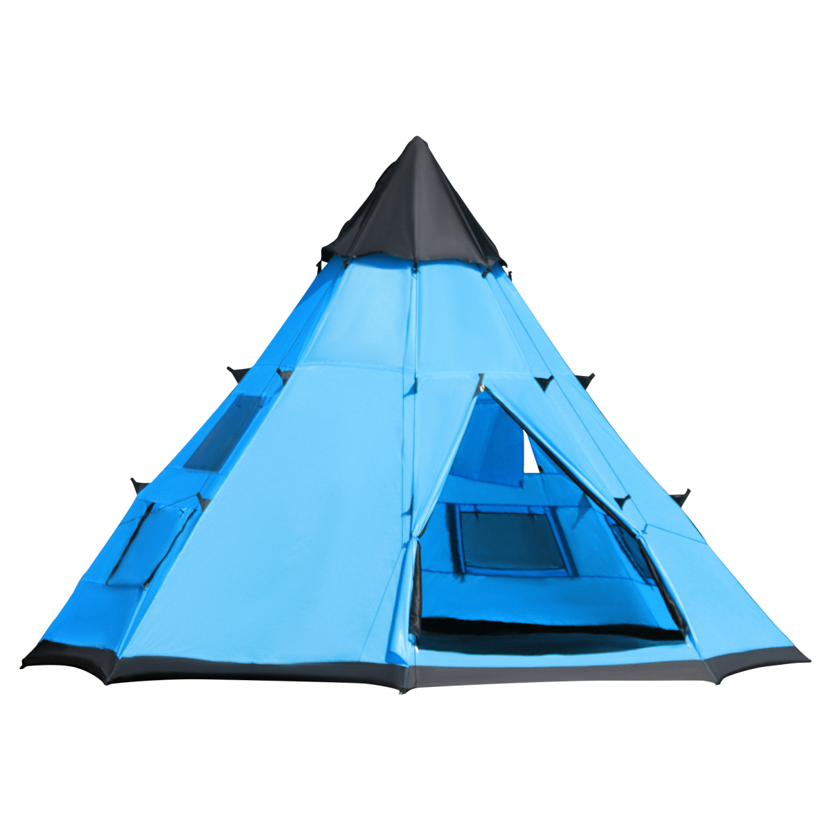 6-7 Person Large Family Party Camping Tent