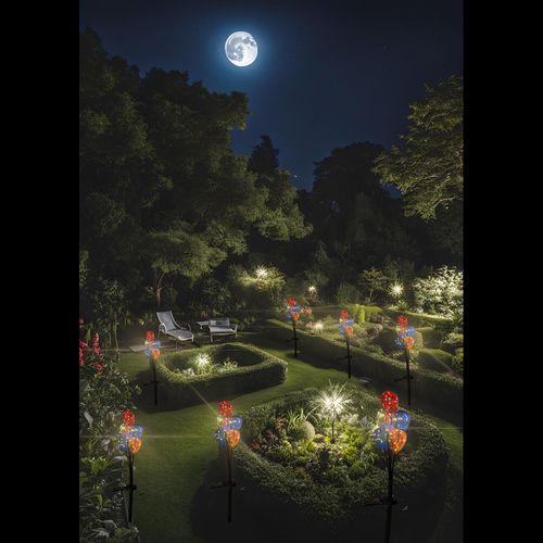 Solar Balloon Tree Light